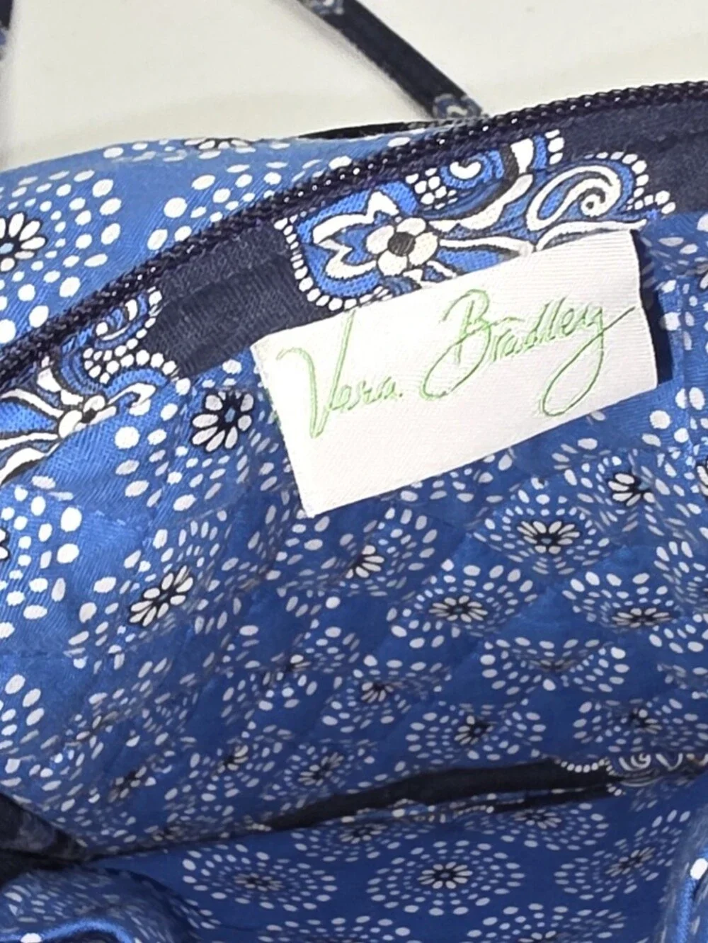 Vera Bradley Calypso Mini Hipster Crossbody Bag Built-In Wallet Retired 2009